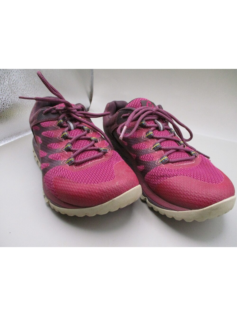 Merrell Antora 2 Fuchsia Burgundy Trail Running Shoes Womens Size 7 J067284